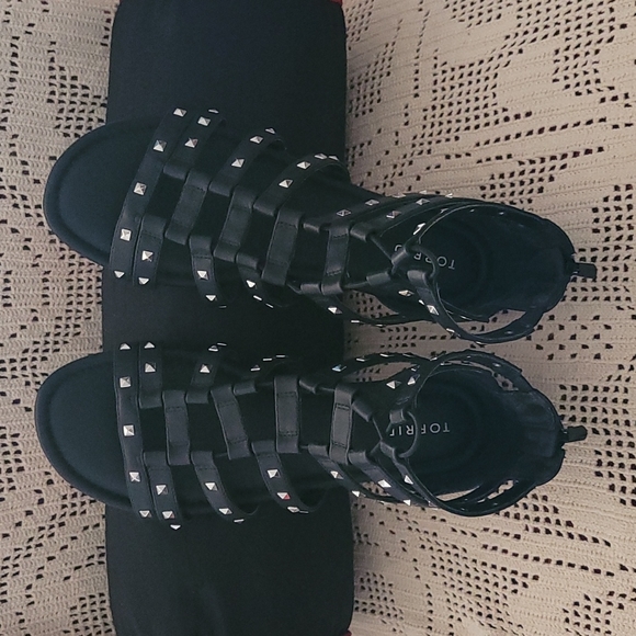 torrid Shoes - Torrid Studded Gladiator Sandals 11W